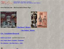 Tablet Screenshot of mygen.com